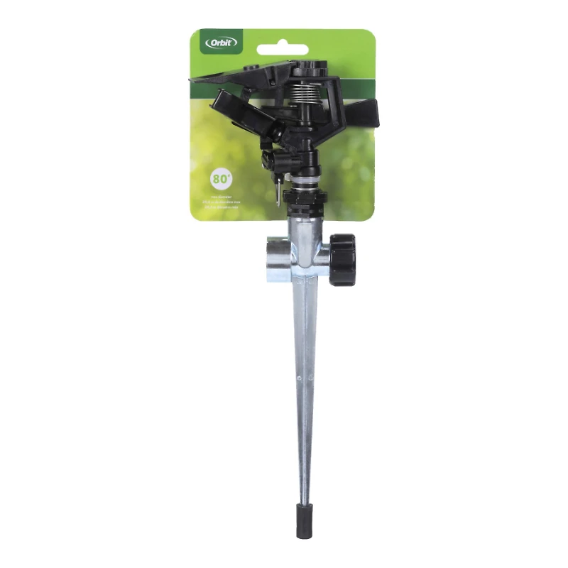 ORBIT SPRINKLER ZINC SPIKE