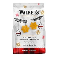 Walkers Mini Festive Shortbread - Stars - 125g