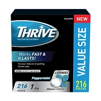 THRIVE LOZENGES 1MG 216'S in Mint