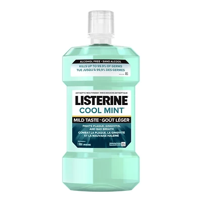 Listerine Zero Mouthwash - Cool Mint - 1L
