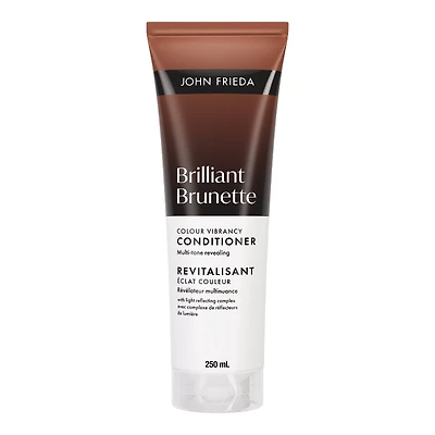 John Frieda Brilliant Brunette Colour Vibrancy Conditioner - 250ml