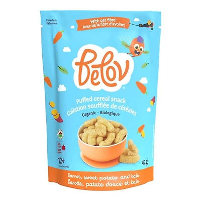 BELOV PUFF SNACK CAR/POT/KAL 42G