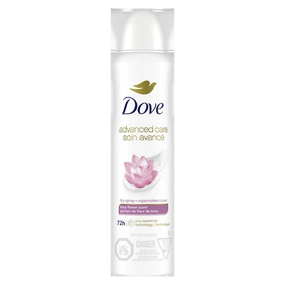 Dove Nourishing Secrets Dry Spray Glowing Ritual Antiperspirant - Lotus Flower - 107g