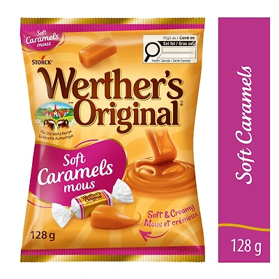 Werther's Soft Caramels - 128g