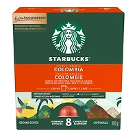 Starbucks Nespresso Vertuo Coffee Capsules - Colombia - 8s