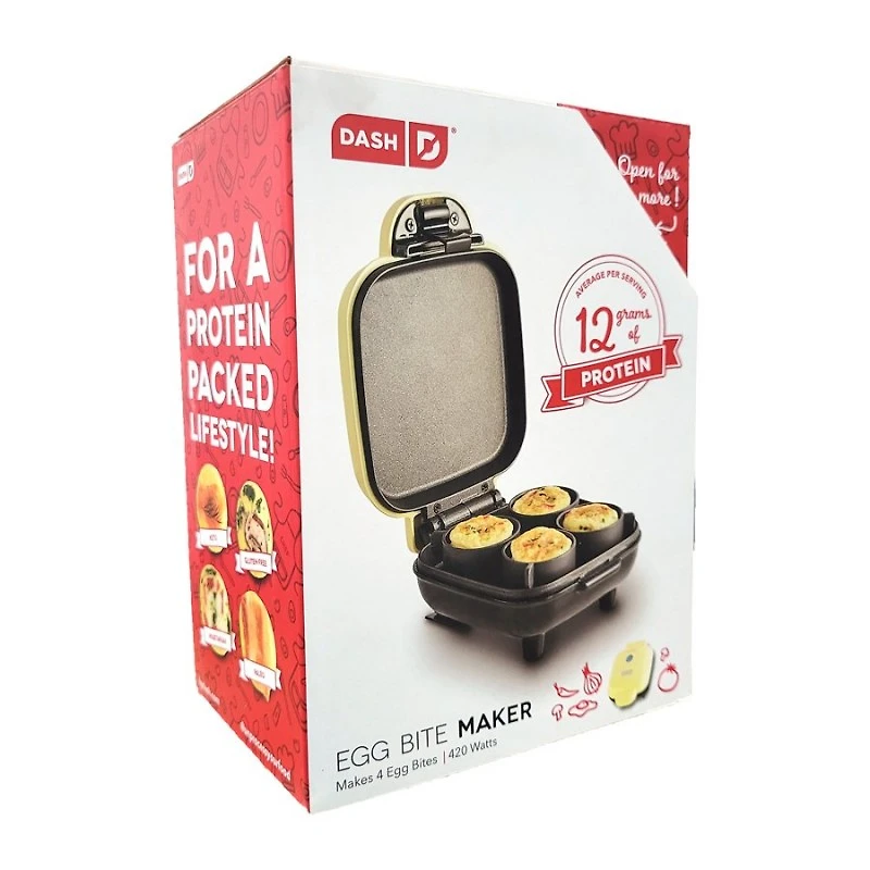 DASH EGG BITE MAKER DBBM400GBPY in Yellow