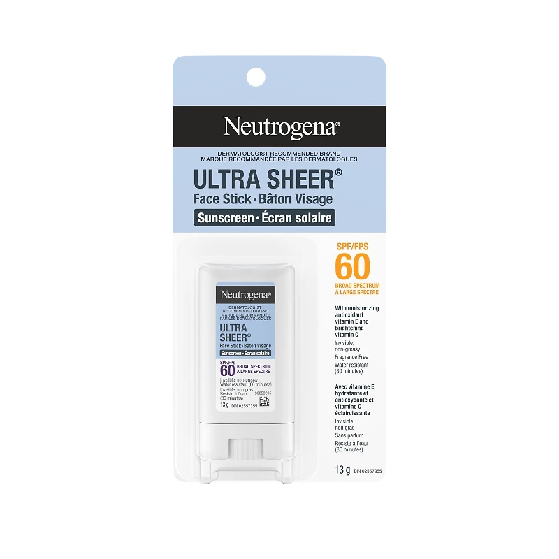 NEUTROGENA U/SHEER FACE STK SPF60/13G