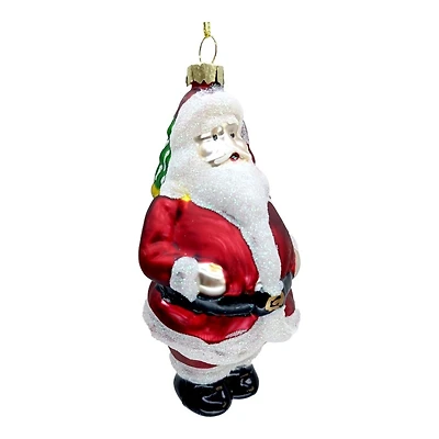 C/F ORNAMENT SANTA in Red