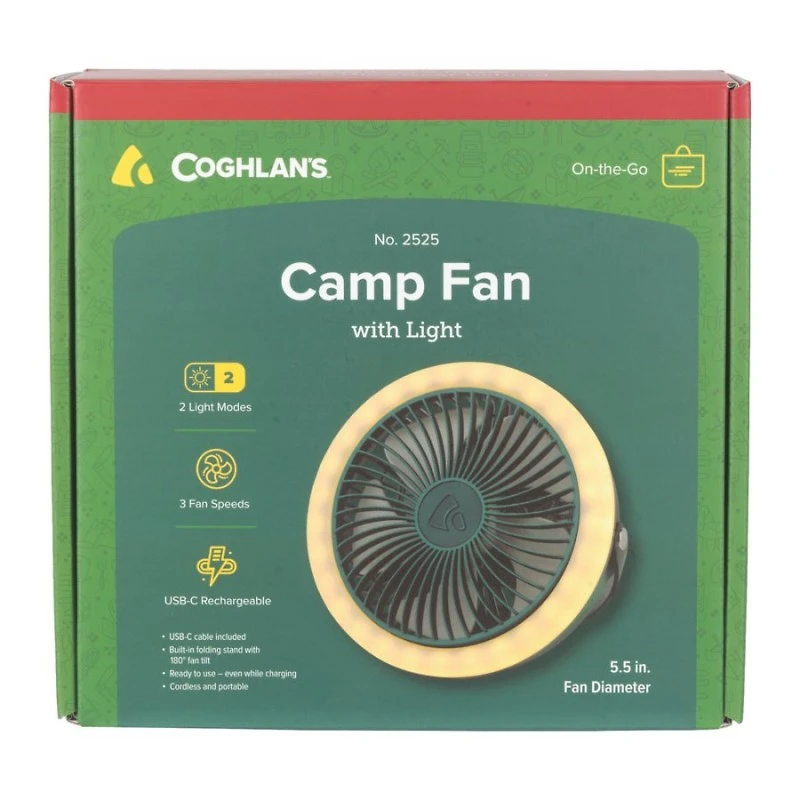 COGHLANS CAMP LIGHT/FAN