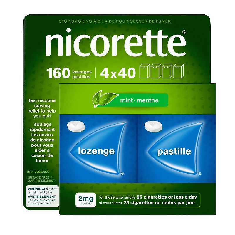 Nicorette Stop Smoking Aid Lozenge - Mint - 2mg
