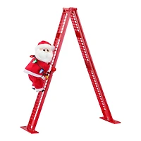 MR XMAS TABLE CLIMBER SANTA in Red