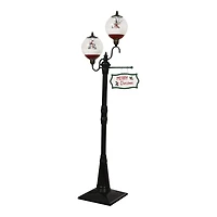 FLOOR GLOBE DOUBLE LANTERN in Red