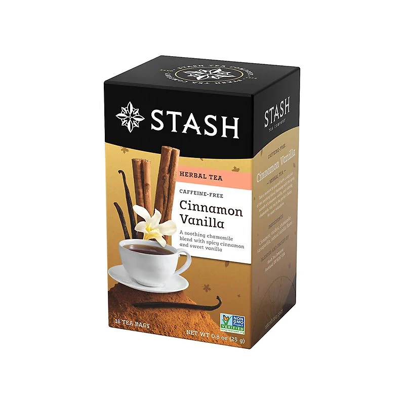 Stash Caffeine-Free Herbal Tea - Cinnamon Vanilla - 18s