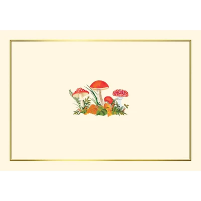 P/PAUPER MUSHROOMS NOTE CARD