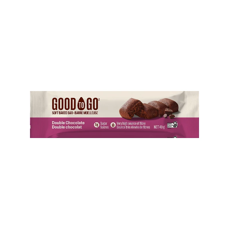Good to Go Soft Baked Snack Bar - Double Chocolate - 40g