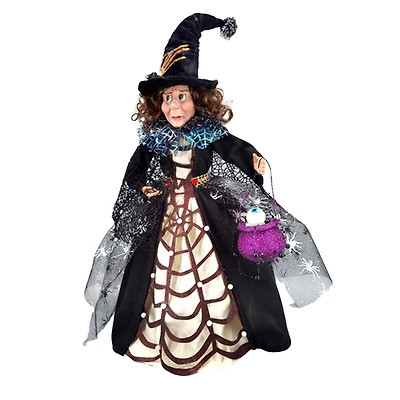 HALLOWEEN WITCH STANDING in Black