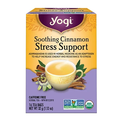 Yogi Tea - Soothing Cinnamon Stress Support - 16s