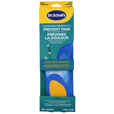 Dr. Scholl's Prevent Pain Insoles - Men's
