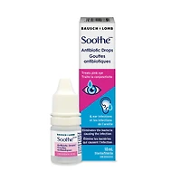 B&L SOOTHE ANTIBIOTIC DROPS 10ML