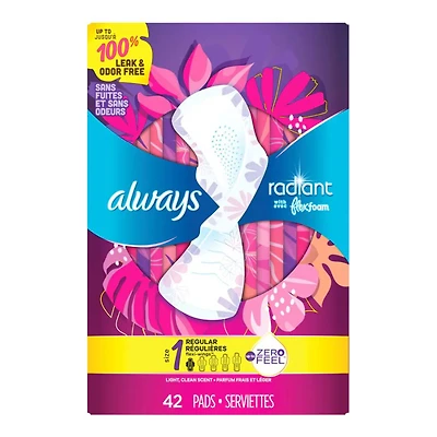 ALWAYS RADIANT 2.7X Size 1