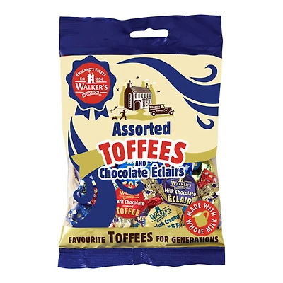 WALKERS TOFFEE ASSORTED 150G