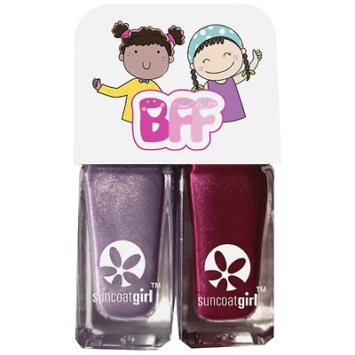 SUNCOAT GIRL DUO NAIL KIT BESTIES in Purple