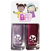 SUNCOAT GIRL DUO NAIL KIT BESTIES in Purple