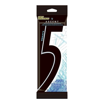 Wrigley's 5 Wintermint Gum - Ascent - 3 pack