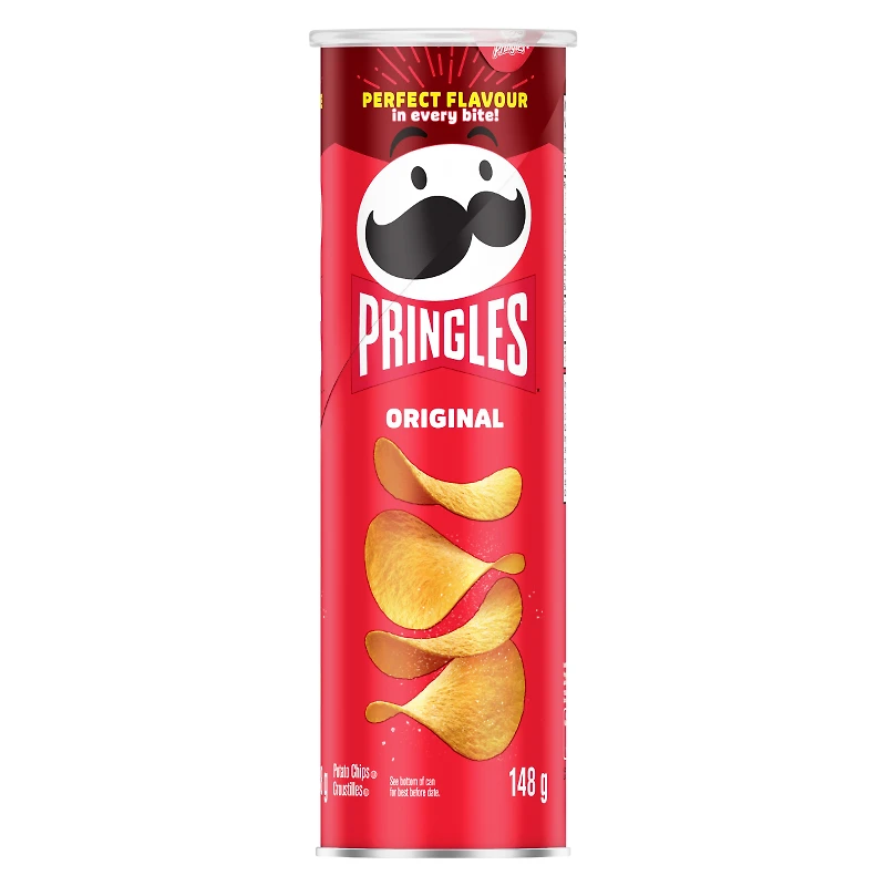Pringles Potato Chips - Original - 148g