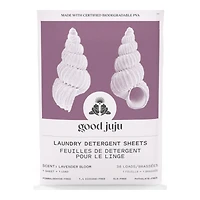 Good Juju Laundry Detergent Sheets - Lavender Bloom - 36 Sheets