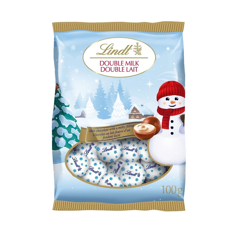 Lindt Mini Balls - Double Milk Chocolate - 100g