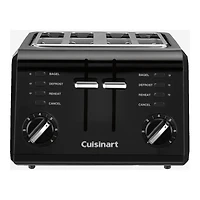 CUISINART COMPACT TOASTER in Black
