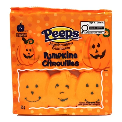 Peeps Pumpkins Marshmallow - 85g / 6s