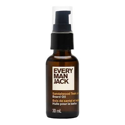 Every Man Jack Beard Oil - Sandalwood - 30ml