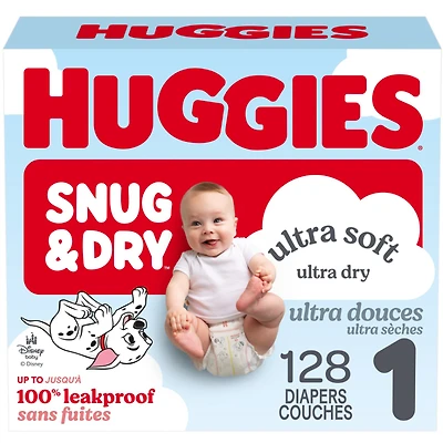 Huggies Snug & Dry Diapers Size Size 1