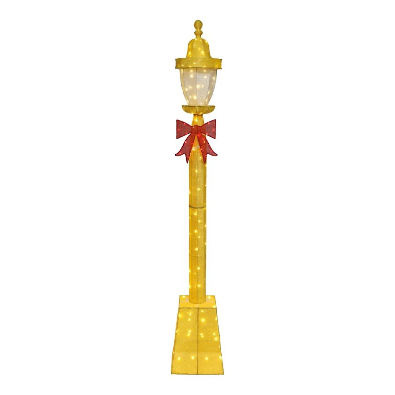 Danson LITE-UP LAMPOST in Gold