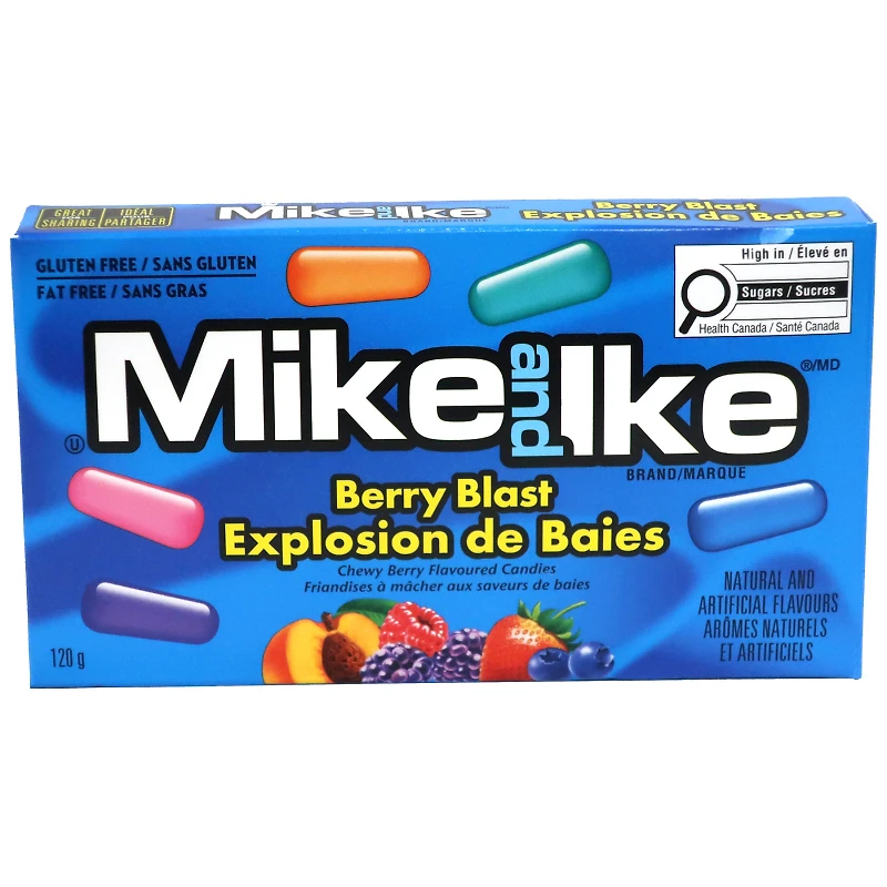 MIKE AND IKE BERRY BLAST 120G