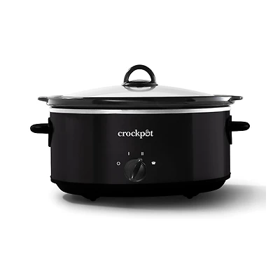 Crockpot Manual Slow Cooker - 7qt - Black