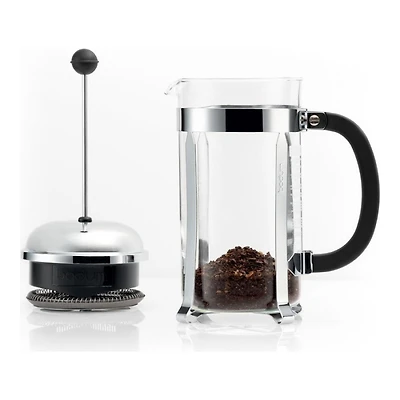 BODUM CHAMBORD FRENCH PRESS 19535 in Silver Size 8 cup