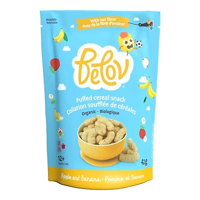 BELOV PUFF SNACK APP/BANANA 42G