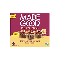 MADE GOOD OAT CUPS BERRY VAN 5PK 35G