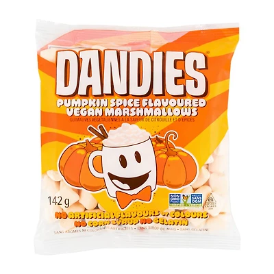 Dandies Vegan Marshmallows - Pumpkin Flavour - 142g
