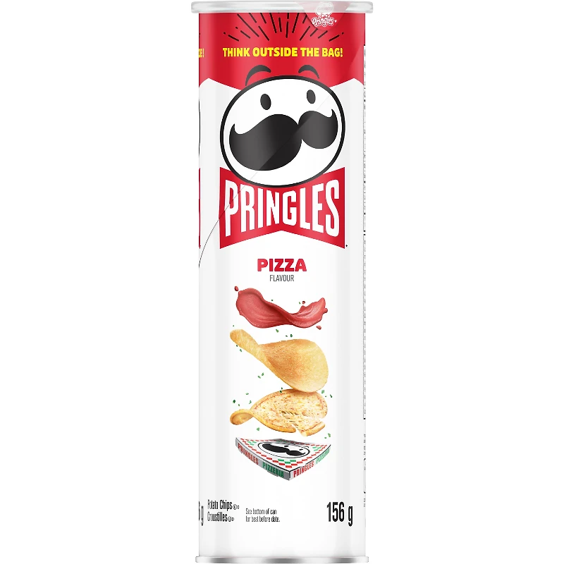 Pringles Potato Chips - Pizza - 156g