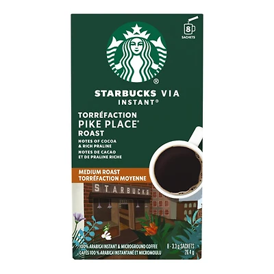 Starbucks VIA Instant Coffee - Pike Place - 8s