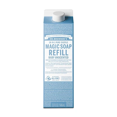 DR BRONNER'S LIQ SOAP BABY 946ML/REFIL