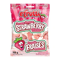 Efrutti Creamy Dreamy Strawberry Batch Gummy Candy - 100g