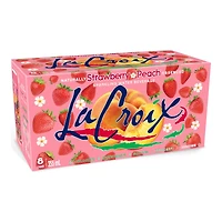LACROIX SPARKLING STRAW PCH 8X355ML