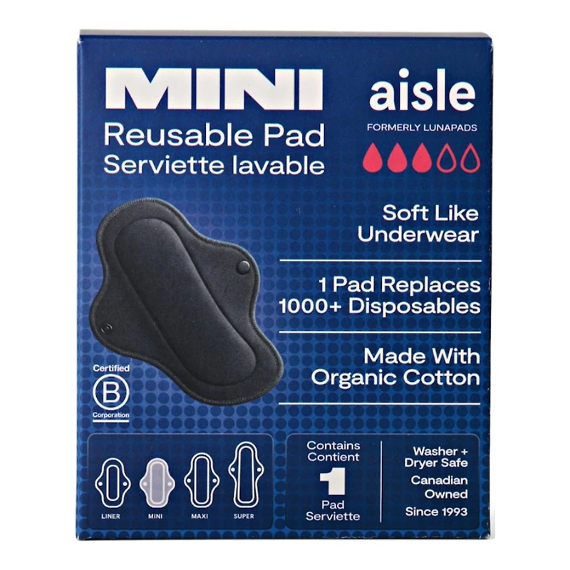 Aisle Mini Reusable Menstrual Pads