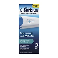CLEARBLUE RAPID PREG TEST 2TEST