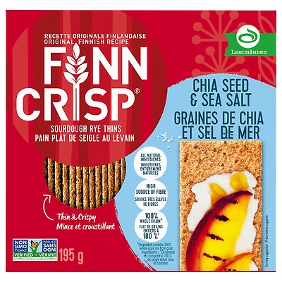 FINN CRISP CHIASEED SEA SALT 195G